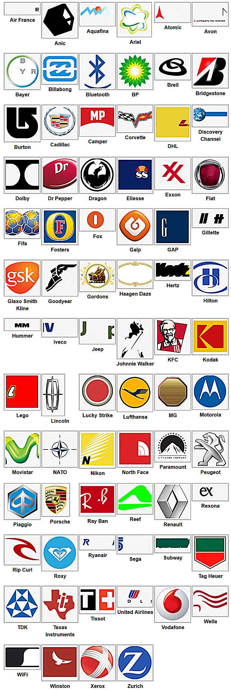 logo quiz answers windows 8 level 2