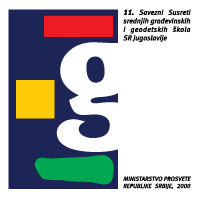 11 Susreti gradjevinskih skola, 2000 Logo photo - 1