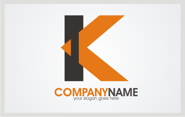 A K Letter Logo Template photo - 1