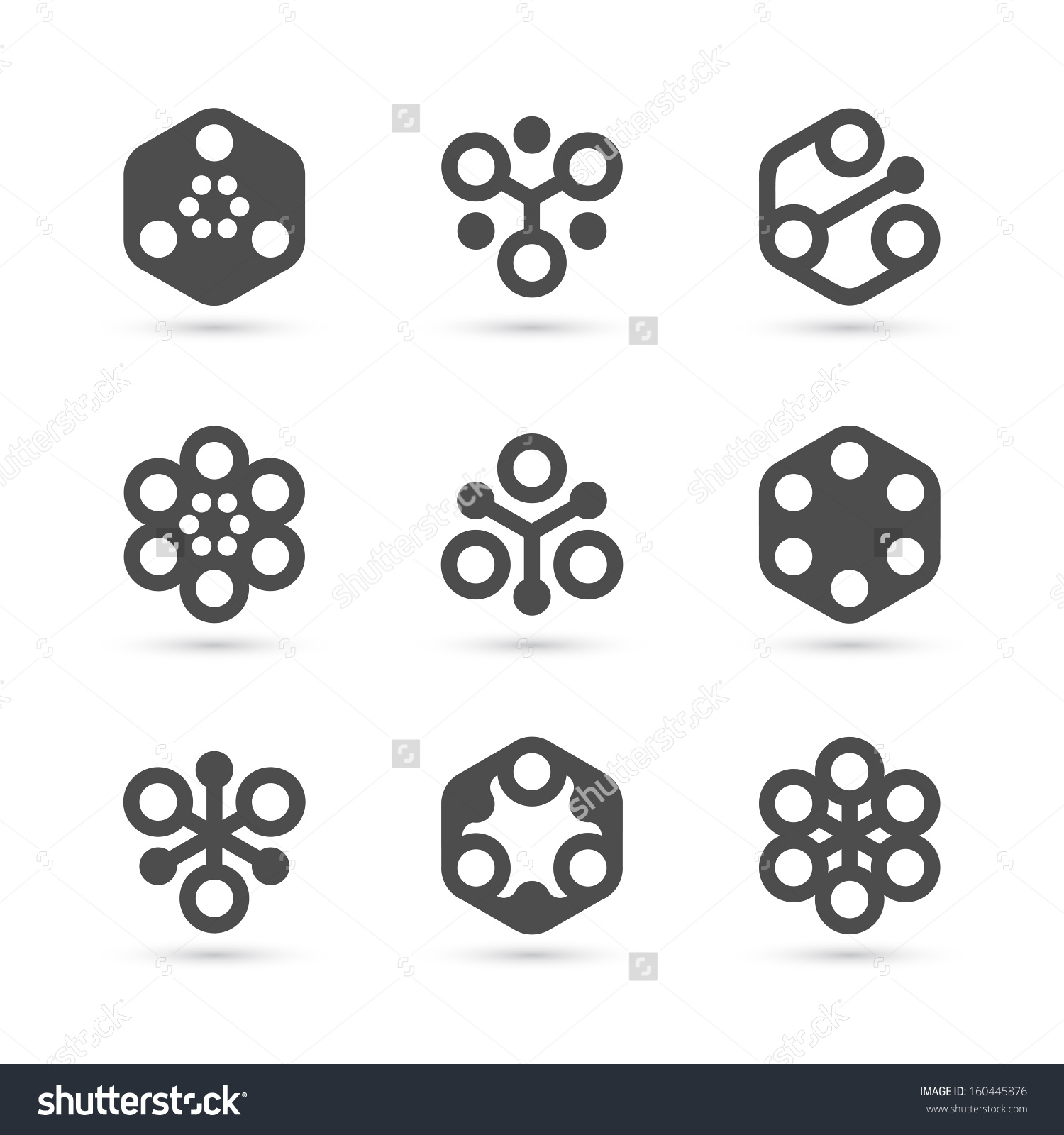 ABSTRACT ELEMENT ICON Logo Template photo - 1