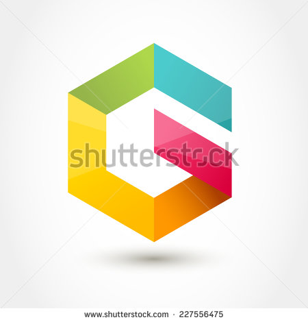 Abstract Hexagonal Logo Template photo - 1