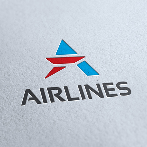 Airlines Company Logo Template photo - 1