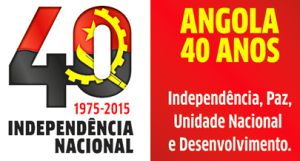Angola 40 anos Logo photo - 1
