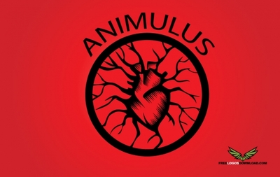Animulus Cracked Circle T-Shirt Logo Template photo - 1