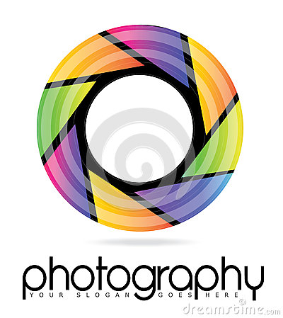 Aperture Camera Lens Logo Template photo - 1