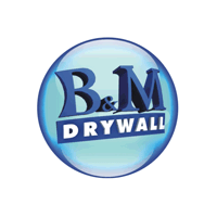 B&M Drywall Logo photo - 1