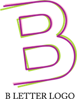 B Alphabet Idea Logo Template photo - 1