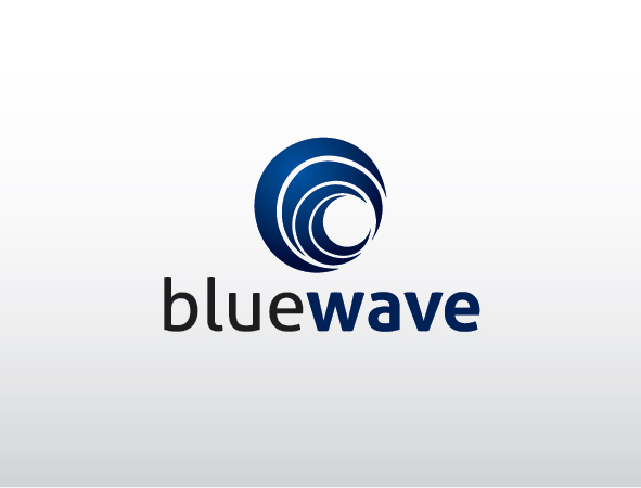 BLUE WAVE Logo Template photo - 1