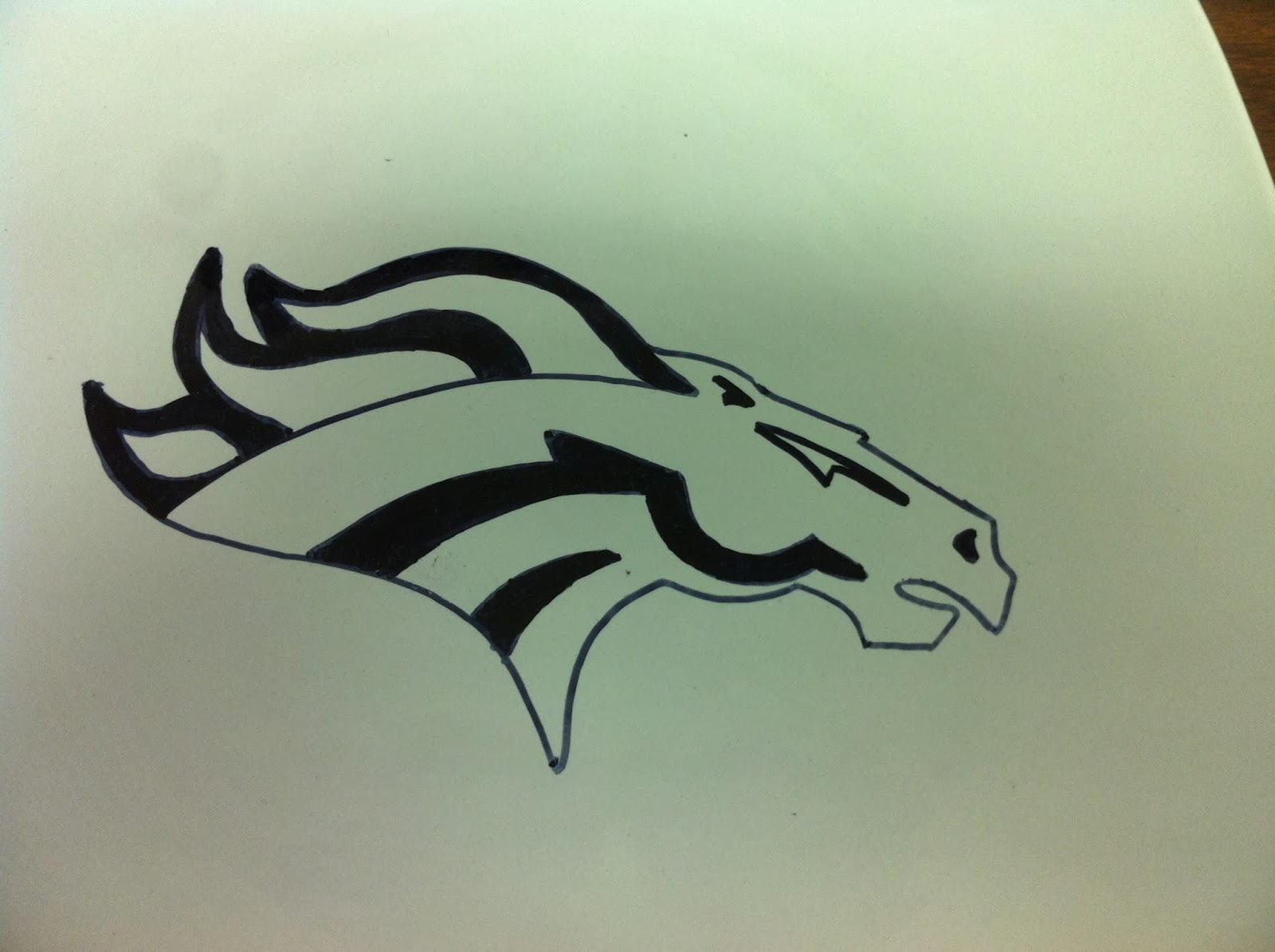 BRONCOS Logo Template photo - 1