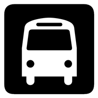 BUS STOP VECTOR SYMBOL Logo photo - 1