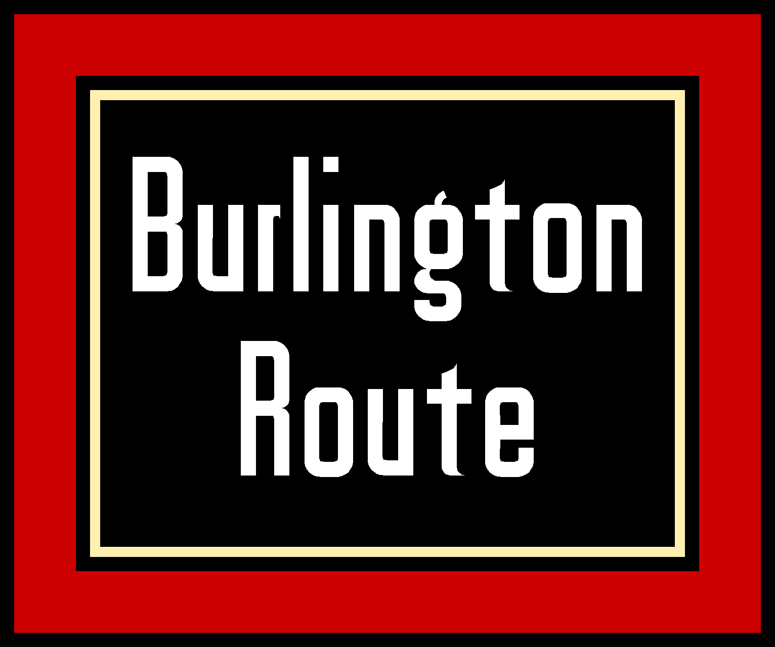 Burlington Route Logo photo - 1