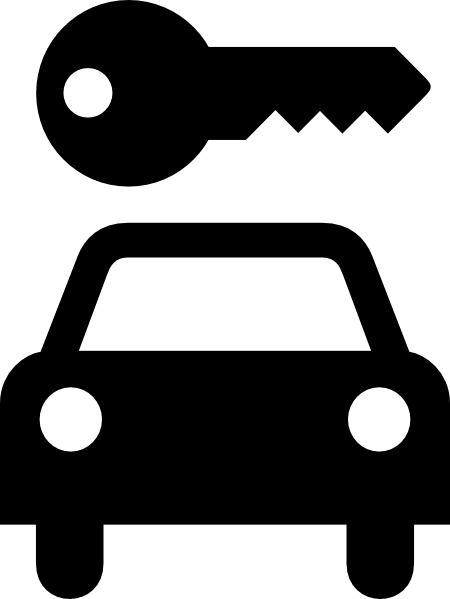 CAR RENTAL VECTOR SIGN Logo photo - 1