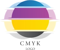 CMYK Print Colour Logo Template photo - 1