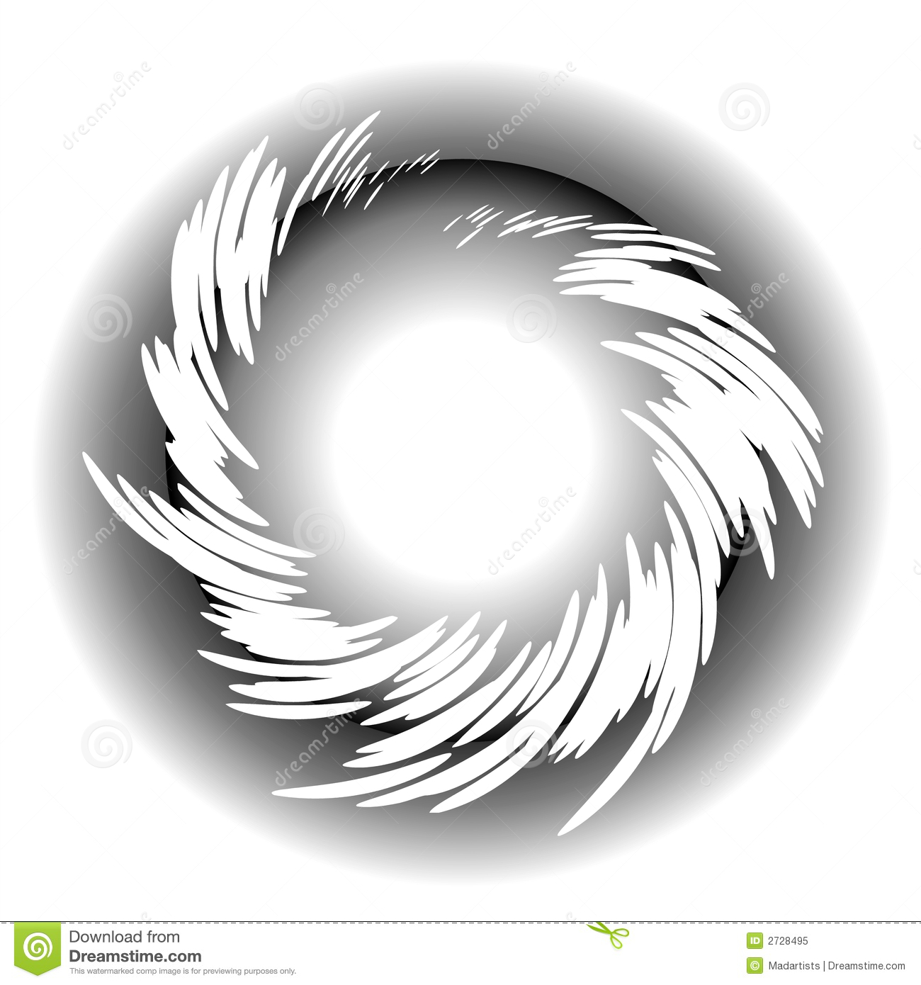 Circle swirl Logo Template photo - 1