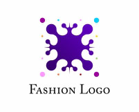 Colorful Techno Liquid Logo Template photo - 1