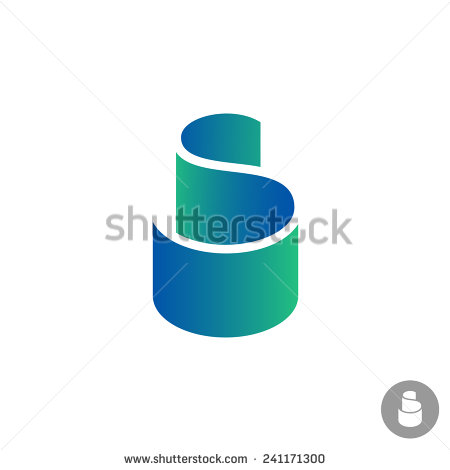 Company Blue S Logo Template photo - 1