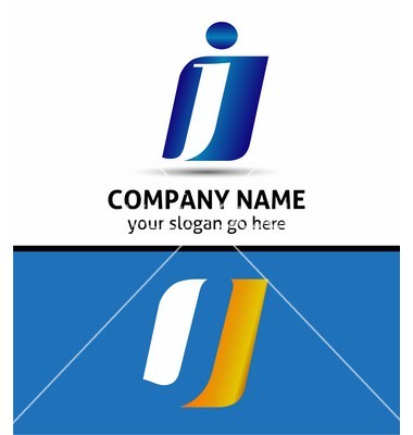 Company J Logo Template photo - 1