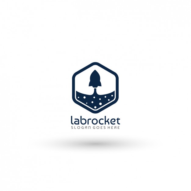 Company Rocket Ship Logo Template photo - 1