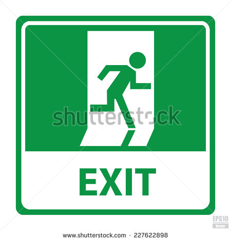 EXIT CLOSED VECTOR SIGN Logo photo - 1
