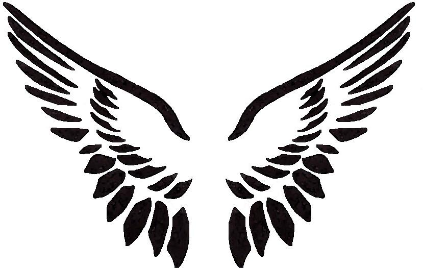 Eagle Wings Art Logo Template photo - 1