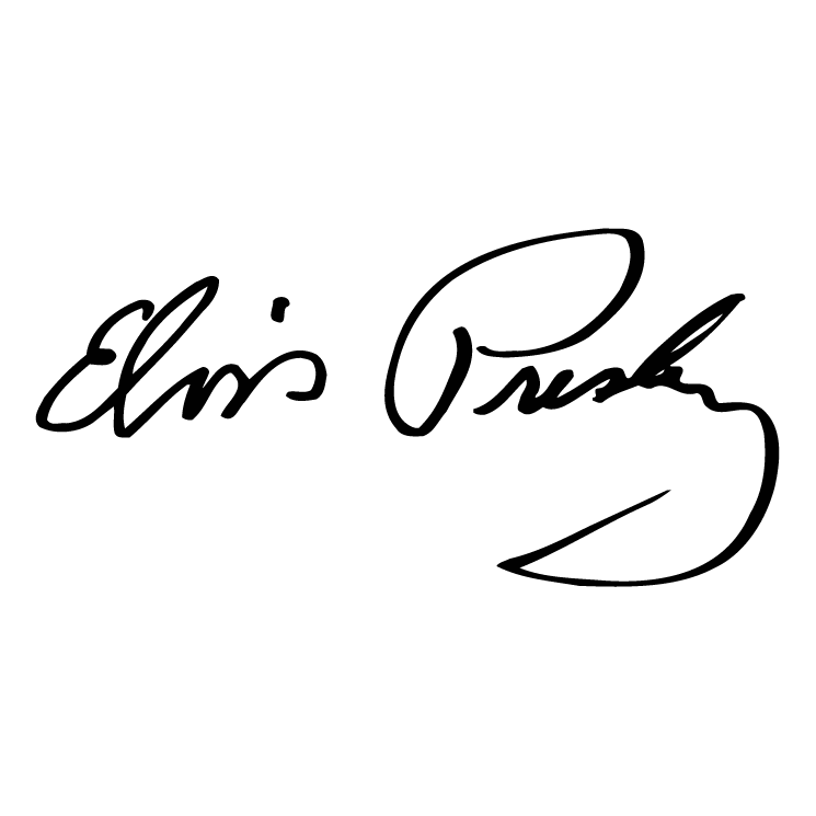 Elvis Presley signature Logo photo - 1