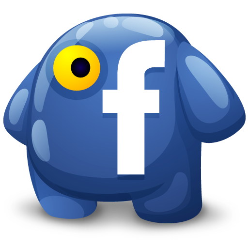 Facebook (Find us on) Logo photo - 1