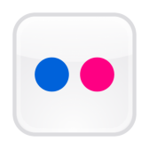Flickr button Logo photo - 1