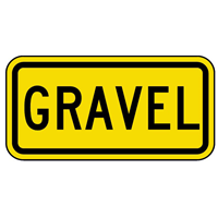 GRAVEL TRAFFIC SIGN Logo photo - 1
