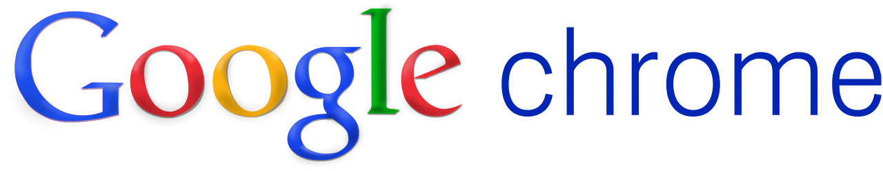 Google Chrome (Wordmark) Logo photo - 1