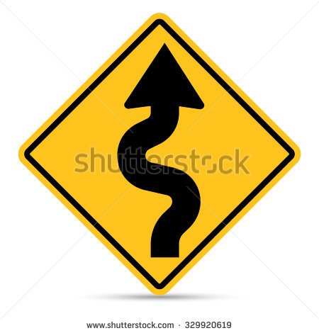 HILL ROAD TRAFFIC VECTOR SIGN Logo photo - 1