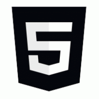 HTML5 sticker with tagline Logo photo - 1
