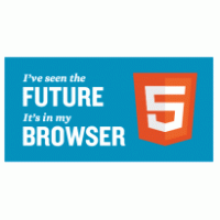 HTML5 without wordmark black&white Logo photo - 1