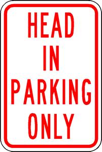 Head in parking only Logo photo - 1