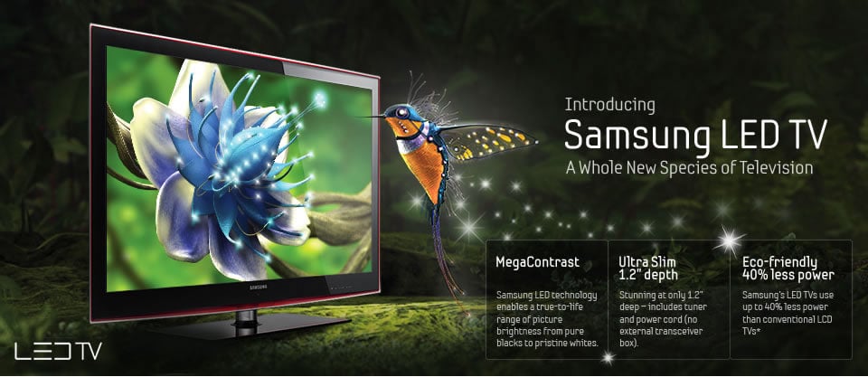 LED TV by Samsung Logo photo - 1