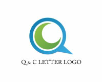 Lence Q C Letter Logo Template photo - 1