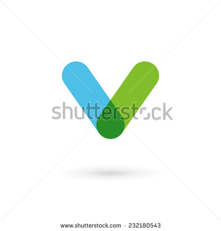 Letter V Logo Template photo - 1