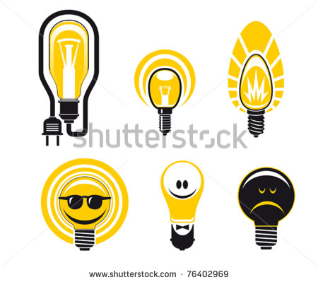 Light Bulb Logo Template photo - 1