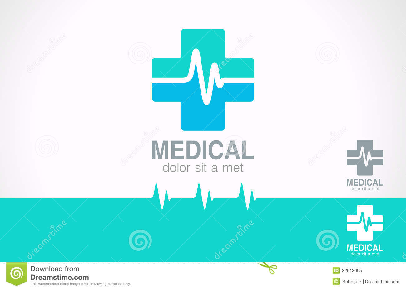 Medical Cross Logo Template photo - 1