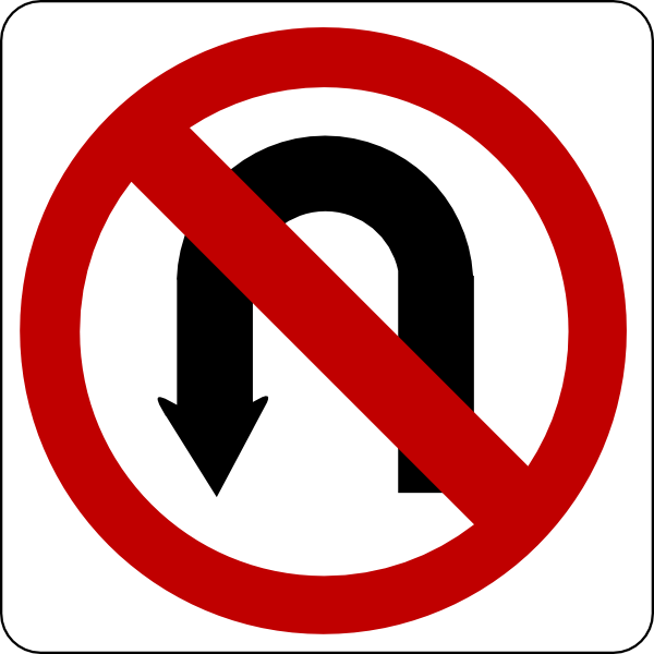 NO TURN ON RED SIGN VECTOR SIGN Logo photo - 1