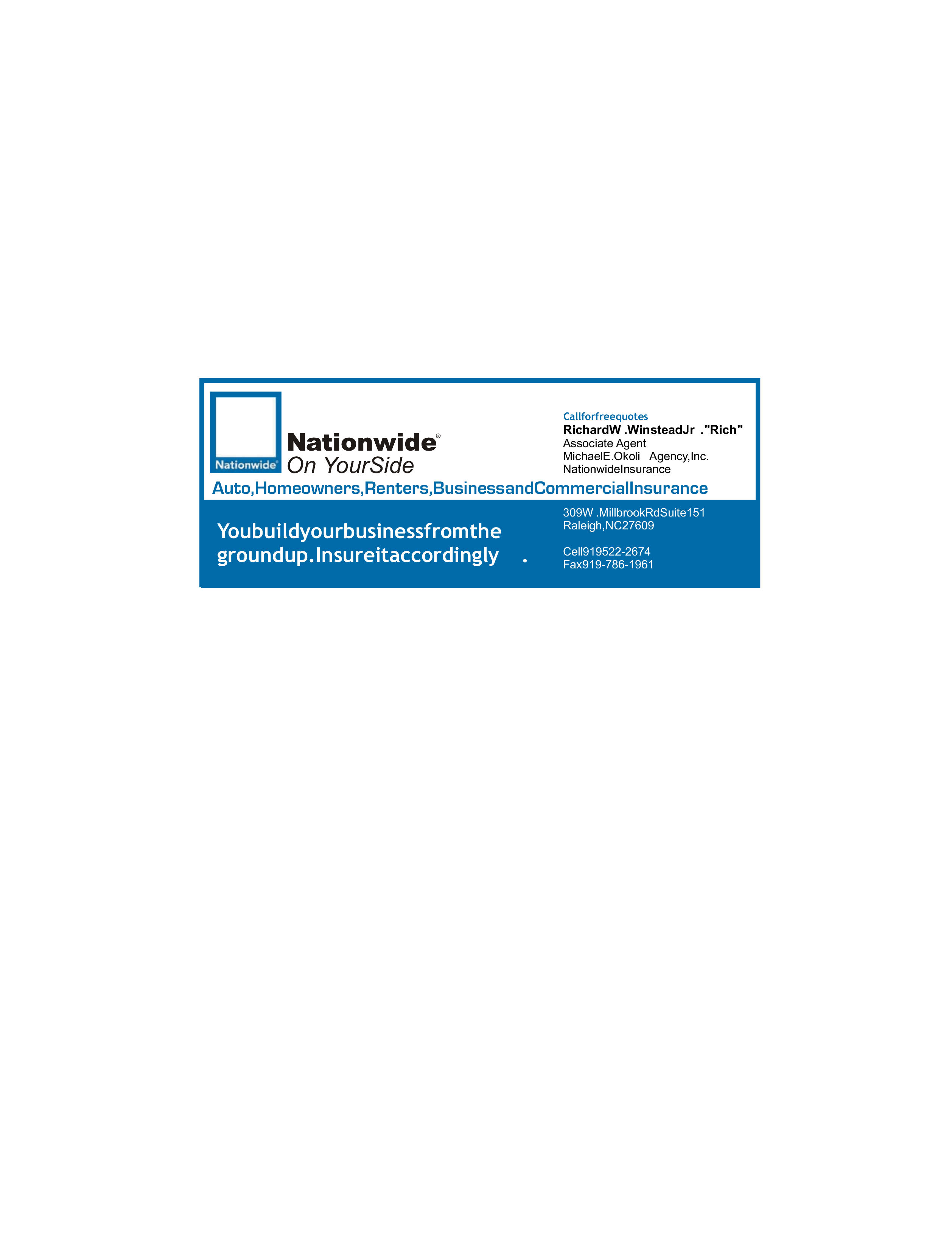 Nationwide Insurance Blue Logo photo - 1
