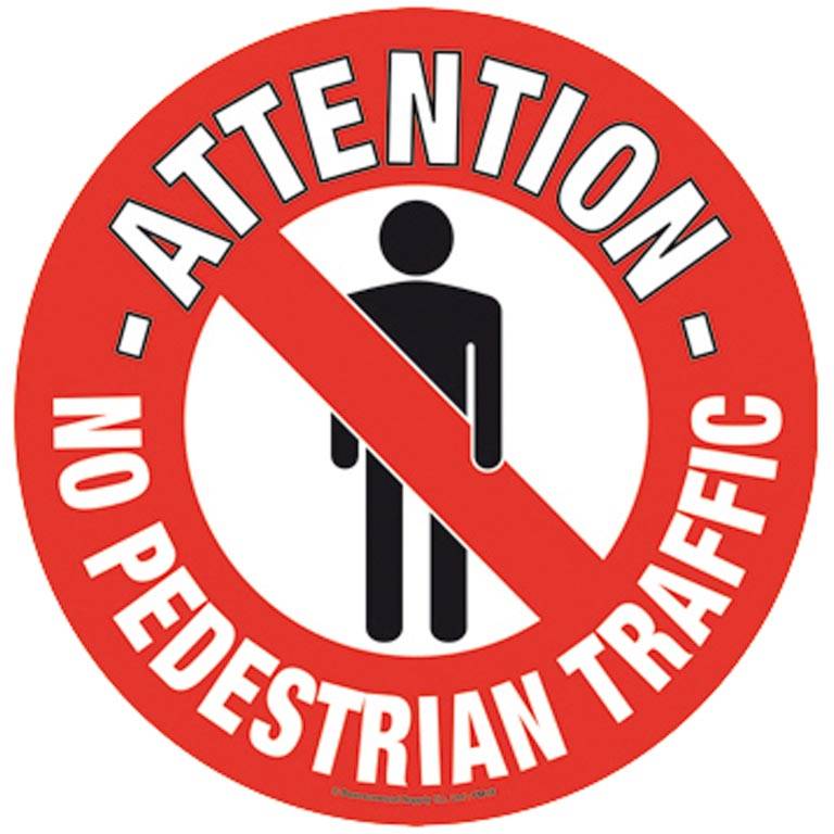No pedestrians Logo photo - 1