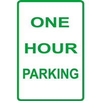 ONE HOUR PARKING VECTOR Logo photo - 1