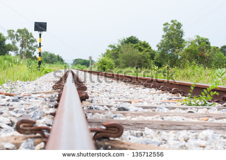 PARALLEL RAIL CROSSING VECTOR SIGN Logo photo - 1