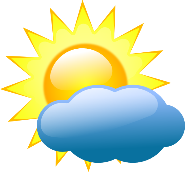 PARTLY SUNNY WEATHER VECTOR Logo photo - 1