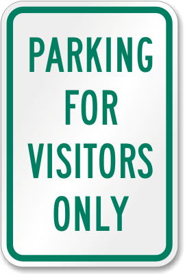 Parking visitors only Logo photo - 1