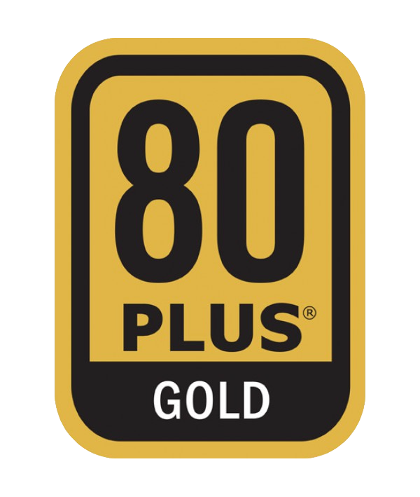 Power Supply 80 PLUS Gold Certification Logo photo - 1