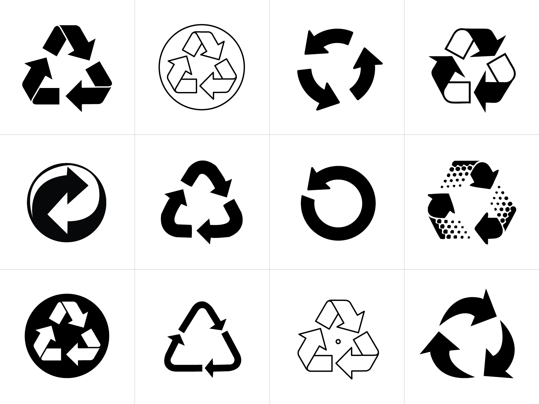 RECYCLING TYPE 3 VECTOR LABEL Logo photo - 1