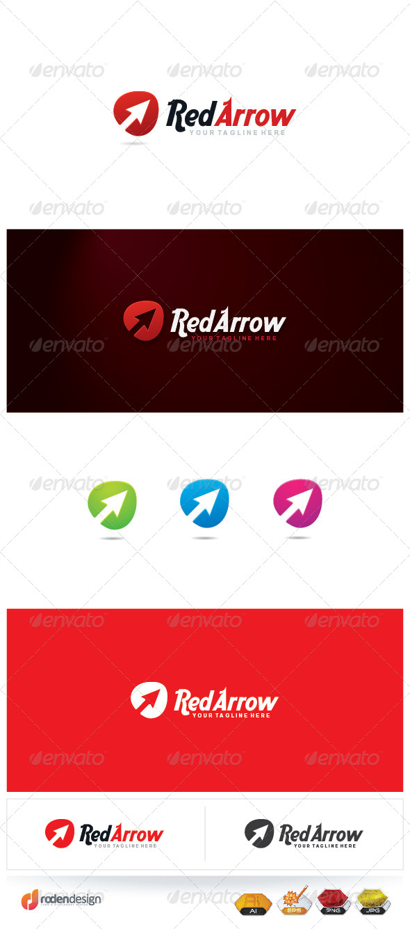 RED ARROW Logo Template photo - 1