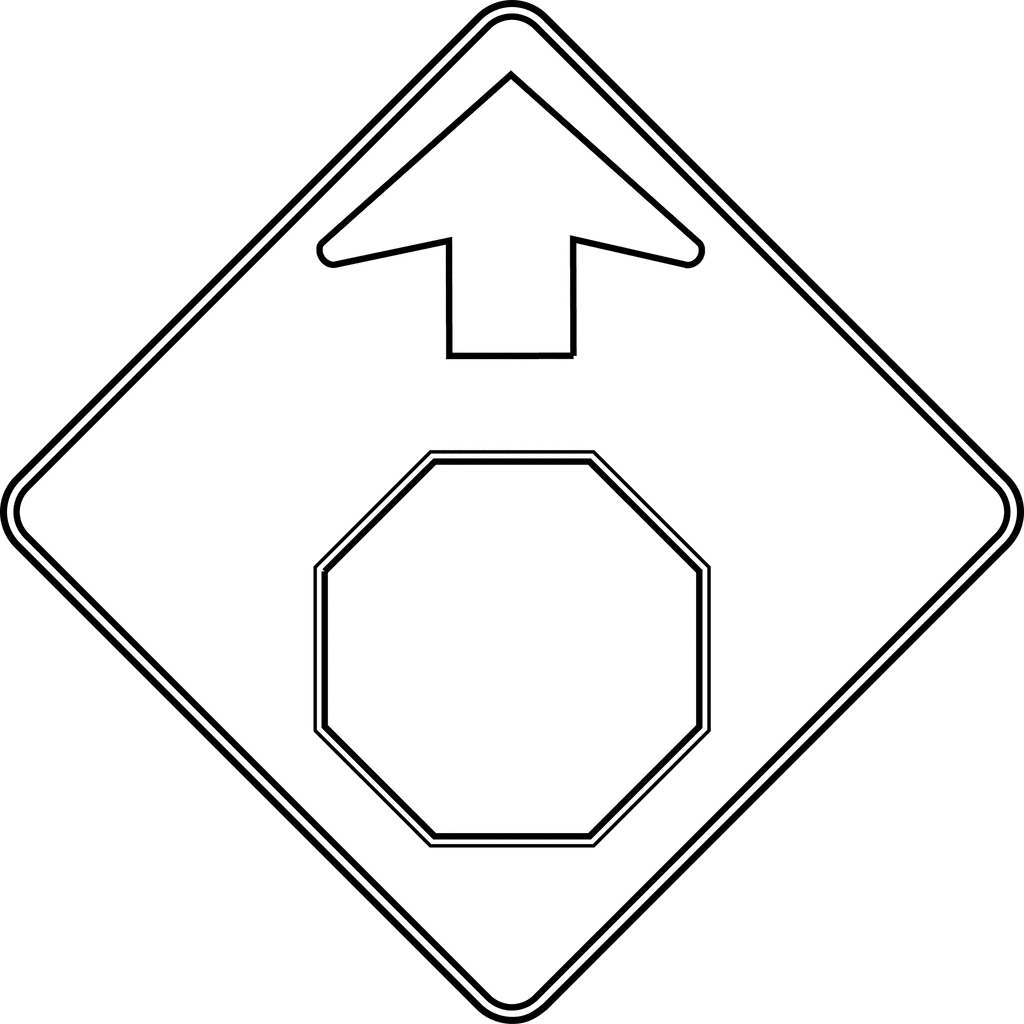 SLOW TRAFFIC AHEAD SIGN Logo photo - 1