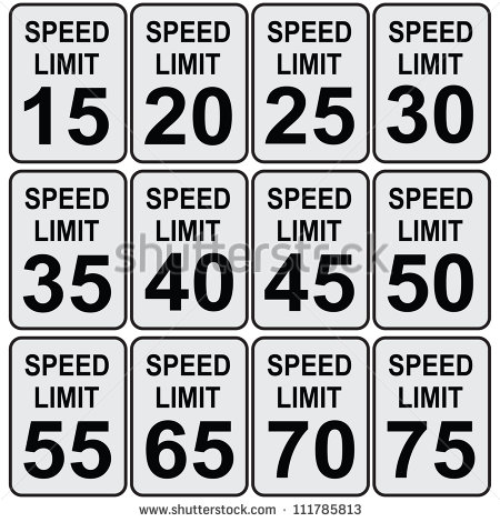 SPEED LIMIT 50 ROAD VECTOR SIGN Logo photo - 1
